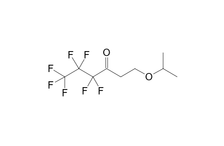 4,4,5,5,6,6,6-heptafluoro-1-(propan-2-yloxy)hexan-3-one