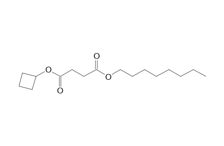 Succinic acid, cyclobutyl octyl ester