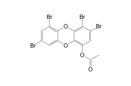 (3,4,6,8-tetrabromodibenzo-p-dioxin-1-yl) acetate