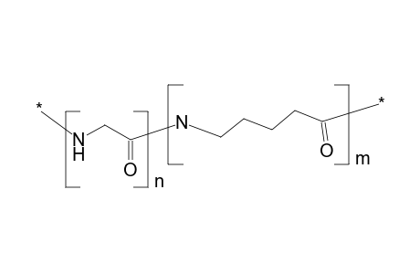 Copoly(amide-2-amide-5), poly(glycyl-valeroamide), poly(iminomethylene-carbonyliminotetramethylenecarbonyl)