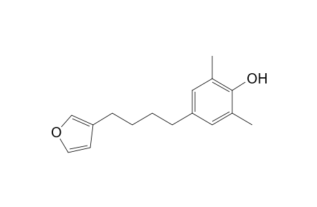2,6-dimethyl-4-[4-(3-furanyl)butyl]phenol