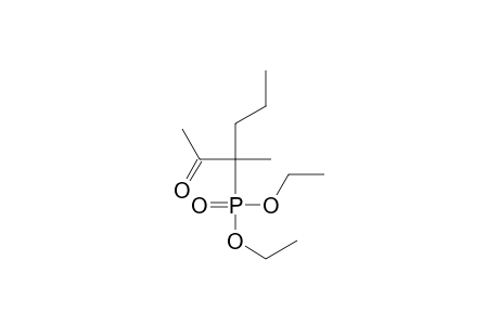 Diethyl (1-methyl-1-propyl-2-oxopropyl)phosphonate
