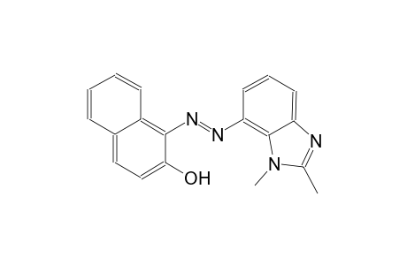 1-[(E)-(1,2-dimethyl-1H-benzimidazol-7-yl)diazenyl]-2-naphthol