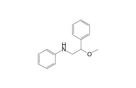 N-(2-methoxy-2-phenylethyl)aniline