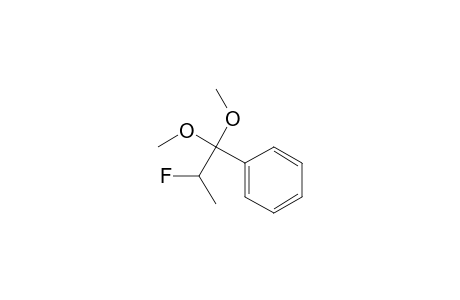 (2-fluoro-1,1-dimethoxypropyl)benzene