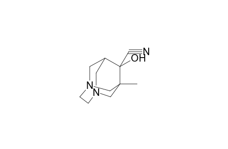 9-Cyano-1-methyl-3,6-diazahomoadamantan-9-ol