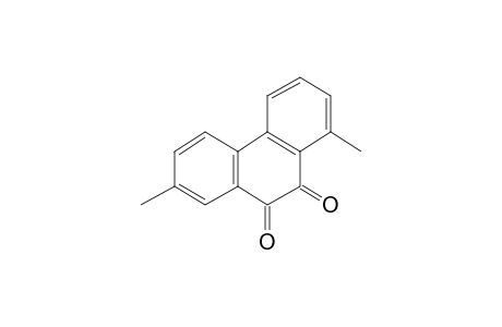 1,7-Dimethyl-9,10-phenanthrenedione