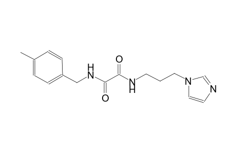 N~1~-[3-(1H-imidazol-1-yl)propyl]-N~2~-(4-methylbenzyl)ethanediamide