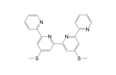 4',4"-Bis(methylthio)-2,2':6',2":6",2"'-quaterpyridine