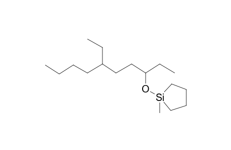 1-[(1,4-Diethyloctyl)oxy]-1-methylsilolane