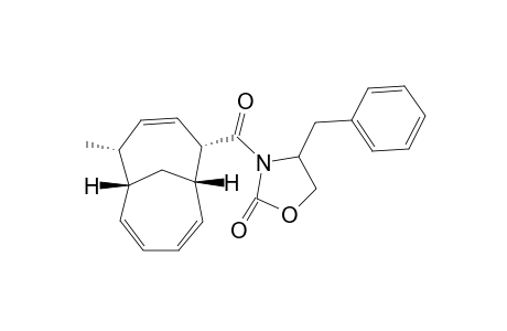 7.alpha.-((4S-4-(Phenylmethyl)-2-oxooxazolidin-3-yl)carbonyl)-10.alpha.-methyl-(1H.beta.,6H.beta.)bicyclo[4.4.1]undeca-2,4,8-triene