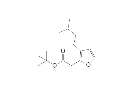 Tert-butyl [3-(3'-methylbutyl)furan-2-yl] acetate