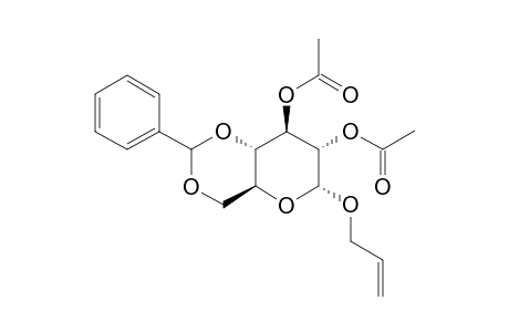 ALLYL-2,3-DI-O-ACETYL-4,6-O-BENZYLIDENE-ALPHA-D-GLUCOPYRANOSIDE