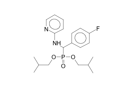 O,O-DIISOBUTYL(2-PYRIDYLAMINO)(4-FLUOROPHENYL)METHYLPHOSPHONATE