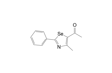 1-(4-Methyl-2-phenyl-1,3-selenazol-5-yl)ethanone