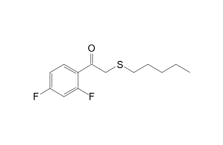 2',4'-Difluoro-2-(pentylthio)acetophenone