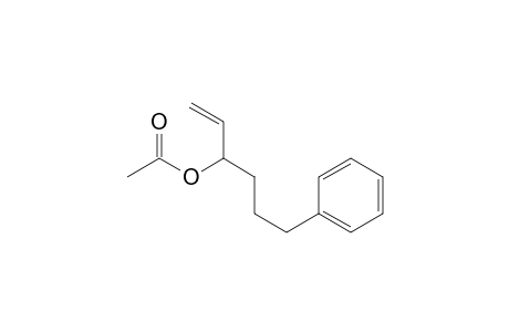 Acetic acid 1-(3-phenylpropyl)allyl ester