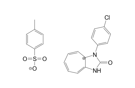 p-Toluenesulfonate anion 1-p-chlorophenyl-1,3-diazadihydroazulanone cation