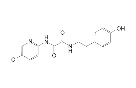 ethanediamide, N~1~-(5-chloro-2-pyridinyl)-N~2~-[2-(4-hydroxyphenyl)ethyl]-