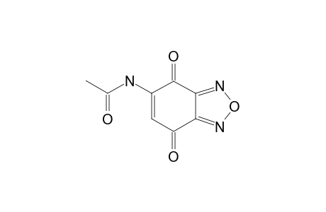 4,7-DIOXO-5-ACETAMIDO-4,7-DIHYDROBENZOFURAZAN