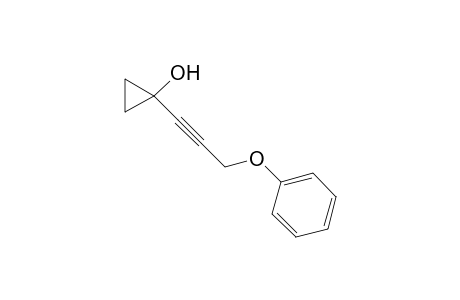 1-(3-phenoxyprop-1-ynyl)cyclopropanol