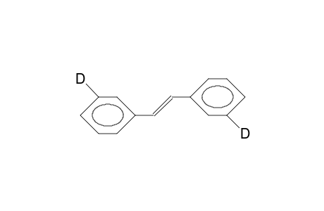 trans-3,3'-Dideuterio-stilbene