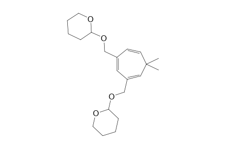 1,3,5-Cycloheptatriene, 2,4-bis(tetrahydropyranyloxymethyl)-7,7-dimethyl-