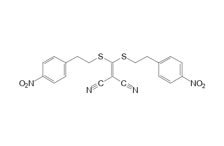 {bis[(p-Nitrophenethyl)thio]methylene}malononitrile