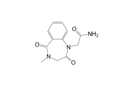 2-(4-methyl-2,5-dioxo-2,3,4,5-tetrahydro-1H-benzo[e][1,4]diazepin-1-yl)acetamide