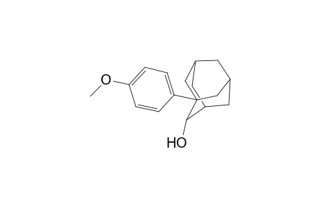 Tricyclo[3.3.1.1(3,7)]decan-2-ol, 1-(4-methoxyphenyl)-