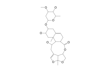 GLAUCOGENIN-B-3-O-BETA-D-OLEANDROPYRANOSIDE