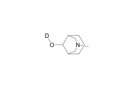 9.beta.-(Hydroxy-D)-3-methyl-3-azabicyclo(3.3.1)nonane