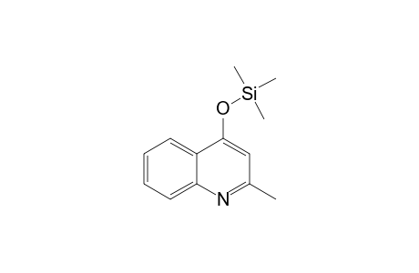 2-Methyl-4-hydroxyquinoline trimethylsilyl ether