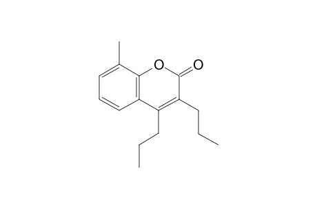 8-Methyl-3,4-dipropyl-2H-chromen-2-one