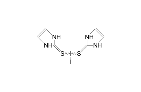 Bis(imidazole-2-thione) diiodine complex