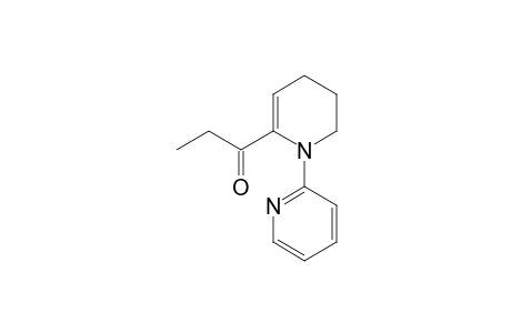 1-[1,4,5,6-Tetrahydro-1-(2-pyridyl)pyridinyl]-1-propanone