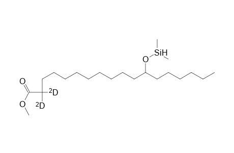 Methyl 12-dimethylsilyloxyoctadecanoate-2,2-D2