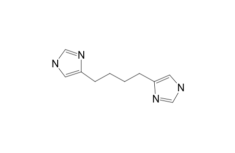 4-[4-(3H-imidazol-4-yl)butyl]-3H-imidazole