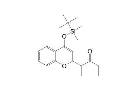 4-[(tert-Butyldimethylsilyl)oxy]-2-(1-methyl-2-oxobutyl)-2H-1-benzopyran