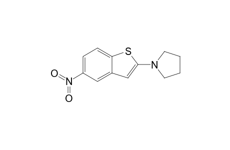 1-(5-nitrobenzo[b]thiophen-2-yl)pyrrolidine