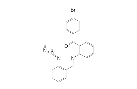 [2-(2-Azidobenzylideneamino)phenyl](4-bromophenyl)methanone