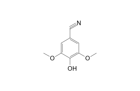 3,5-Dimethoxy-4-hydroxybenzonitrile