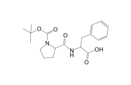 1-pyrrolidinecarboxylic acid, 2-[[(1-carboxy-2-phenylethyl)amino]carbonyl]-, 1,1-dimethylethyl ester