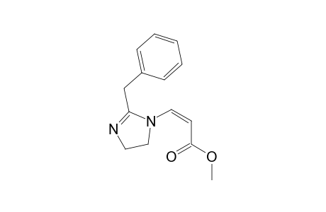 Methyl (Z)-3-(2-benzyl-4,5-dihydroimidazol-1-yl)propenoate