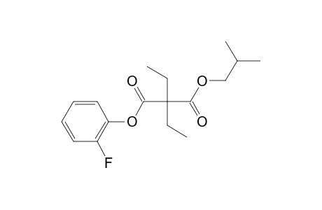 Diethylmalonic acid, 2-fluorophenyl isobutyl ester