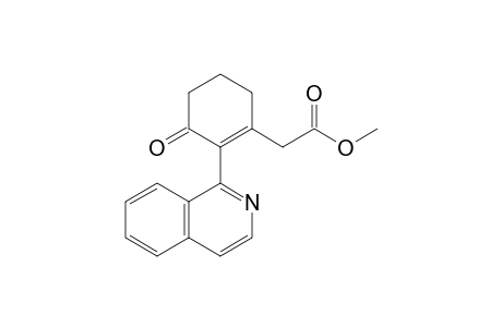 2-[2-(1-isoquinolinyl)-3-oxo-1-cyclohexenyl]acetic acid methyl ester