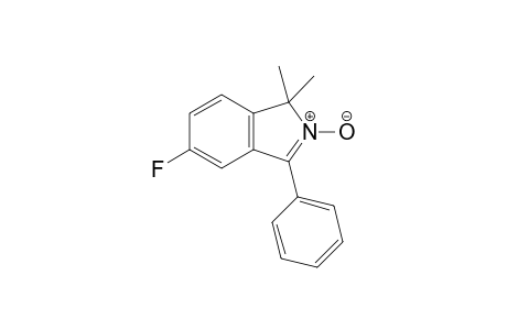 5-Fluoro-1,1-dimethyl-3-phenyl-1H-isoindole 2-Oxide