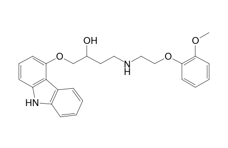 1-(9H-Carbazol-4-yloxy)-4-[[2-(2-methoxyphenoxy)ethyl]amino]-2-butanol