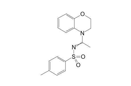3,4-Dihydro-4-[1-(tosylimino)ethyl]-2H-1,4-benzoxazine
