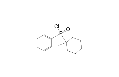 Phosphinic chloride, (1-methylcyclohexyl)phenyl-